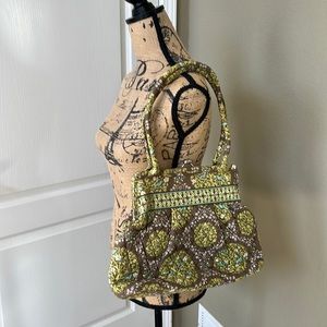 Vera Bradley kiss lock shoulder bag